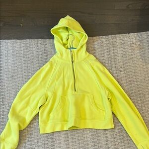 Lululemon Women's Neon Hoodie Sweater